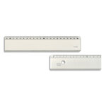 Minerva règle plate biseau anti - tâche en altuglas 110 cm Minerva règle plate biseau anti - tâche en altuglas 110 cm