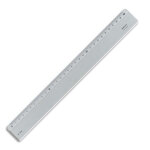 Minerva règle plate biseau anti - tâche en altuglas 30 cm Minerva règle plate biseau anti - tâche en altuglas 30 cm
