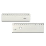 Minerva rgle plate biseau anti - tche en altuglas 50 cm