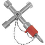 Mini - cl� en croix pour armoire �lectrique