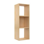 Module biblioth�que multicases - 3 cases - ch�ne