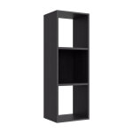 Biblioth�que multicases classic - 3 cases - noir