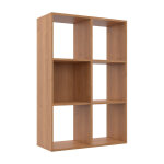 Module biblioth�que multicases classic - 6 cases - aulne