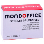 Mondoffice agrafes 24 / 6 en acier galvanis� - capacit� 20 feuilles - bo�te de 5000