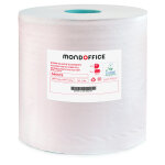 Mondoffice bobine d'essuyage gaufr - coloris blanc - bobine de 240 m