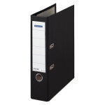Mondoffice classeur à levier a4 - carton 20 / 10e - dos 8 cm - noir Mondoffice classeur à levier a4 - carton 20 / 10e - dos 8 cm - noir