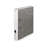 Mondoffice classeur à levier a4 - carton fort - dos 5 cm - gris Mondoffice classeur à levier a4 - carton fort - dos 5 cm - gris