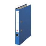 Mondoffice classeur  levier a4 premium polypropylne - dos 5 cm - bleu