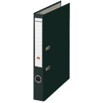 Mondoffice classeur  levier a4 premium polypropylne - dos 5 cm - noir