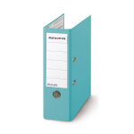 Mondoffice classeur  levier a4 premium polypropylne - dos 8 cm - turquoise