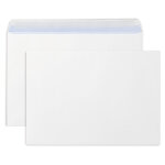 Mondoffice enveloppe blanche c4 229 x 324 mm 90g sans fen�tre - autocollante bande protectrice - lot ...