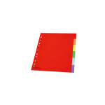 Mondoffice intercalaires neutres a4 + en carte standard 160g couleur - 6 onglets Mondoffice intercalaires neutres a4 + en carte standard 160g couleur - 6 onglets