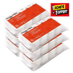 Mondoffice papier toilette double �paisseur confort blanc - lot de 48 rouleaux de 180 feuilles + 1 lot ...