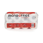 Mondoffice papier toilette double �paisseur confort blanc - 8 rouleaux de 180 feuilles