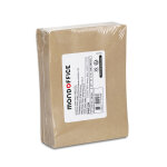 Mondoffice pochette kraft brun 176 x 250 mm 120g sans fentre - soufflet 3 cm - autocollante bande protectrice ...