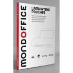 Mondoffice pochettes de plastification a4 - epaisseur : 75 microns par face - bo�te de 100