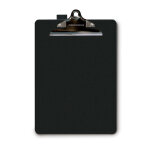 Mondoffice porte - bloc grande capacit en polypropylne pour bloc jusqu'au format 21 x 32 cm - noir