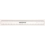 Mondoffice règle plate plastique transparente graduée 40 cm Mondoffice règle plate plastique transparente graduée 40 cm