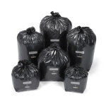 Mondoffice sac poubelle 30l - noir - lot de 500