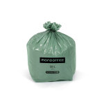 Mondoffice sac poubelle 50l �cologique vert 100% recycl� - lot de 250