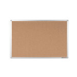 Mondoffice tableau d'affichage en li�ge - 60 x 90 cm - cadre aluminium