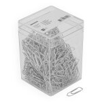 Mondoffice trombones acier nickelé 25 mm bout chevron - boîte de 500 Mondoffice trombones acier nickelé 25 mm bout chevron - boîte de 500