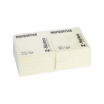 Mondoffice z - notes auto - adh�sives 76 x 76 mm - jaune - lot de 12 blocs de 100 feuilles