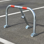 Mottez barrire rabattable conomique avec cadenas