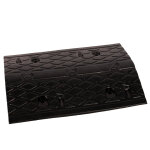 Mottez ralentisseur lment droit noir 50 cm