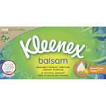 Mouchoirs balsam, 4 couches, blanc, bo�te de 56