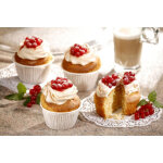 Moule � p�tisserie 'muffin', en papier, blanc