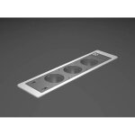Multiprise versa frame 2. 0 module suivant - bloc encastrable 3 prises + 2 rj45 + 2 usb a & c + hdmi ...