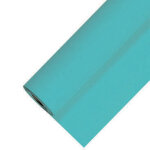 Nappe non tissé en rouleau de 1, 20 x 25 m, coloris turquoise Nappe non tissé en rouleau de 1, 20 x 25 m, coloris turquoise