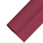 Nappe en papier damassé en rouleau de 1, 18 x 25 m, coloris bordeaux Nappe en papier damassé en rouleau de 1, 18 x 25 m, coloris bordeaux