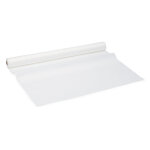 Nappe en rouleau aspect tissu - 25 m - blanc