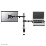 Neomounts by newstar neomounts support moniteur / ordinateur portable de bureau, pince / boulon, 8 kg, ...