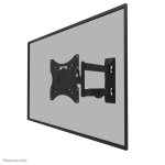 Neomounts support mural pour tv, 100 x 100 mm, 200 x 200 mm, - 2 - 12�, 0 - 40�, acier, noir wl40 - 550bl12 ...