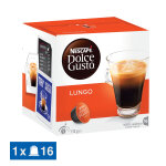 Nescafe nescaf dolce gusto lungo, bote de 16 capsules