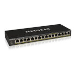 Netgear gs316pp, non - géré, gigabit ethernet (10 / 100 / 1000), full duplex, connexion ethernet, supportant ... Netgear gs316pp, non - géré, gigabit ethernet (10 / 100 / 1000), full duplex, connexion ethernet, supportant ...