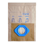 Nilfisk sacs aspirateur papier nilfisk gm 80 9 l, lot de 5
