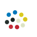 Nobo aimant rond 13 mm - coloris assortis - lot de 10