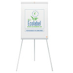 Nobo chevalet de conf�rence sur tr�pied 70 x 100 cm - tableau blanc magn�tique premium plus