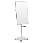 Nobo chevalet mobile move & meet magnétique blanc - tableau orientable - sur roulettes - 70 x 100 cm Nobo chevalet mobile move & meet magnétique blanc - tableau orientable - sur roulettes - 70 x 100 cm