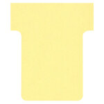 Nobo fiche t1, 5 jaune pour planning - lot de 100 Nobo fiche t1, 5 jaune pour planning - lot de 100
