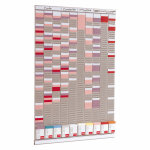 Nobo planning multi - usages val - rex 10 bandes - livré avec fiches nobo Nobo planning multi - usages val - rex 10 bandes - livré avec fiches nobo