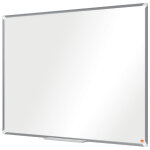 Nobo tableau blanc �maill� premium plus - l. 120 x h. 90 cm - magn�tique - cadre aluminium