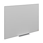 Nobo tableau blanc laqu nano clean - surface magntique - cadre aluminium - l. 90 x h. 60 cm