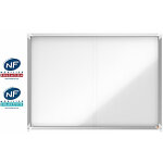 Nobo vitrine d'intérieur premium plus portes coulissantes fond magnétique 18 feuilles a4 - 135 x 97 cm ... Nobo vitrine d'intérieur premium plus portes coulissantes fond magnétique 18 feuilles a4 - 135 x 97 cm ...