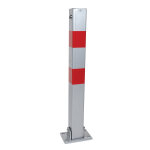 Poteau de parking en acier, avec acc�s pompier