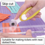 Nt cutter cutter rotatif sk - 2p, boîtier plastique, jaune Nt cutter cutter rotatif sk - 2p, boîtier plastique, jaune